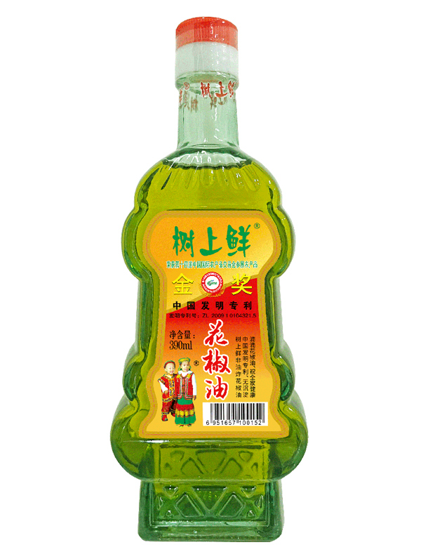 树上鲜花椒油390ml