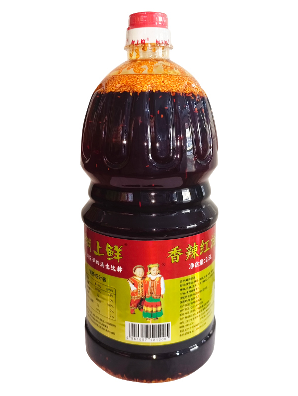 树上鲜香辣红油2.5L