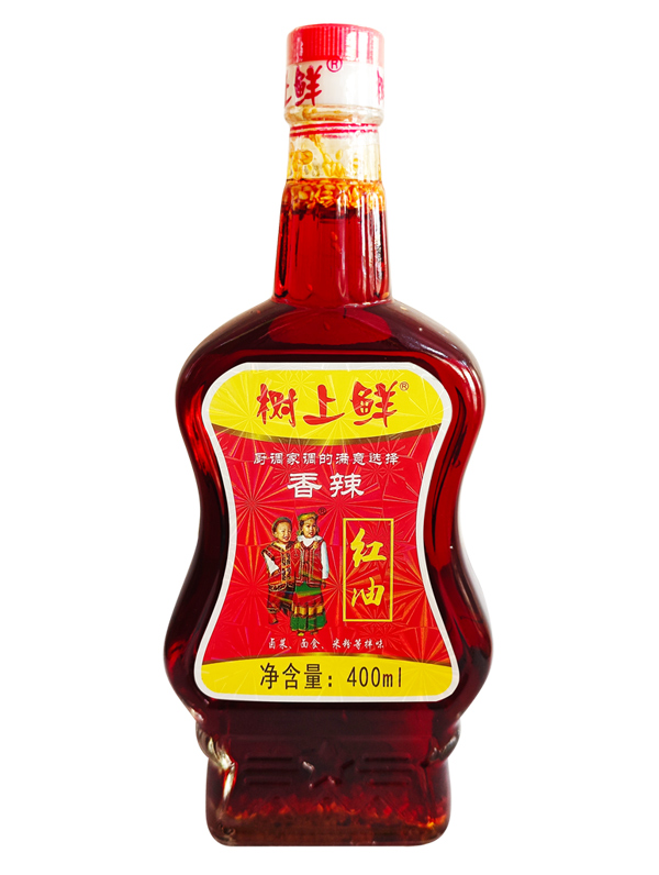 树上鲜香辣红油400ml