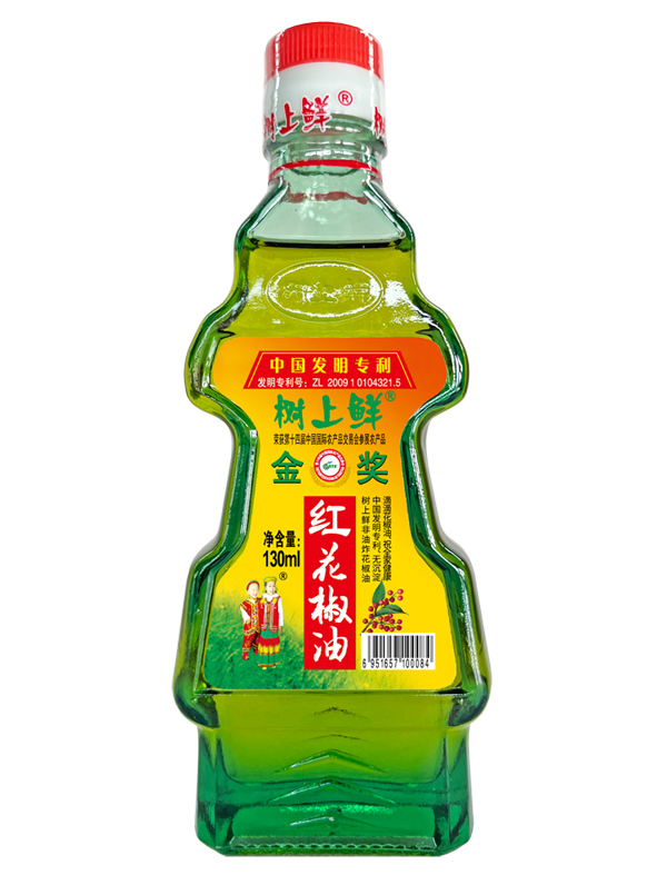 树上鲜红花椒油130ml（工瓶）