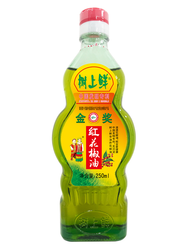 树上鲜红花椒油250ml